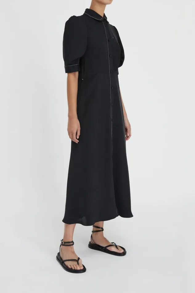 Dresses Women Lee Mathews Cassini Short Sleeve Dress Dresses Women Lee Mathews Cassini Short Sleeve Dress