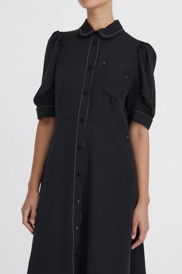 Dresses Women Lee Mathews Cassini Short Sleeve Dress Dresses Women Lee Mathews Cassini Short Sleeve Dress