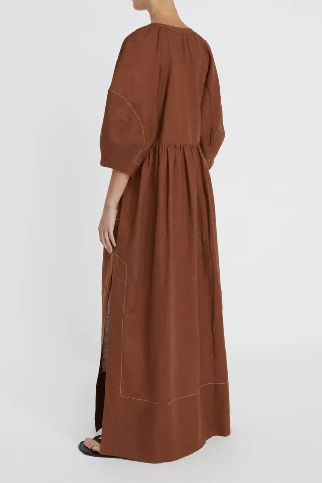 Dresses Women Lee Mathews Celeste Smocked Dress Dresses Women Lee Mathews Celeste Smocked Dress