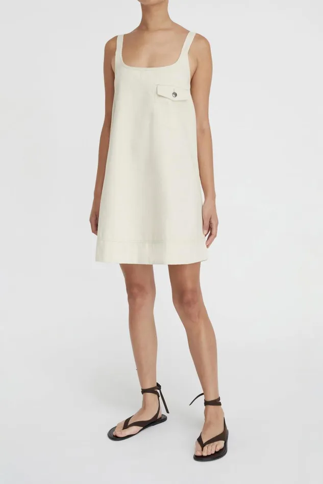 Dresses Women Lee Mathews LM Denim Mini Dress