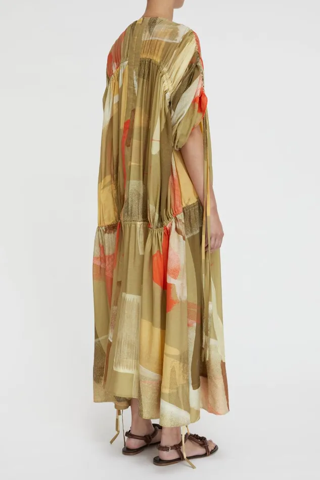 Dresses Women Lee Mathews Maya Tie Maxi Dress Dresses Women Lee Mathews Maya Tie Maxi Dress