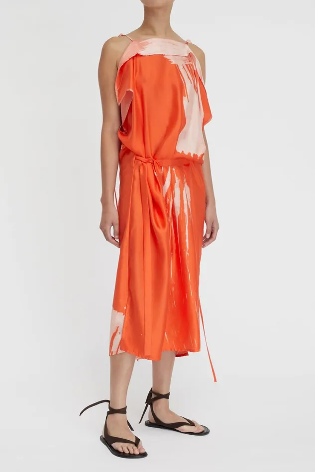 Dresses Women Lee Mathews Pip Drape Dress Dresses Women Lee Mathews Pip Drape Dress