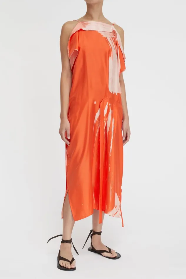 Dresses Women Lee Mathews Pip Drape Dress Dresses Women Lee Mathews Pip Drape Dress
