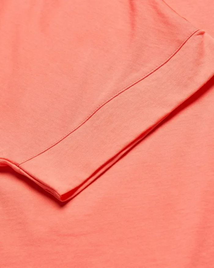 Easy Fit Grown Up Sleeve Tee DuskyPink Women Ted Baker Tops and TShirts