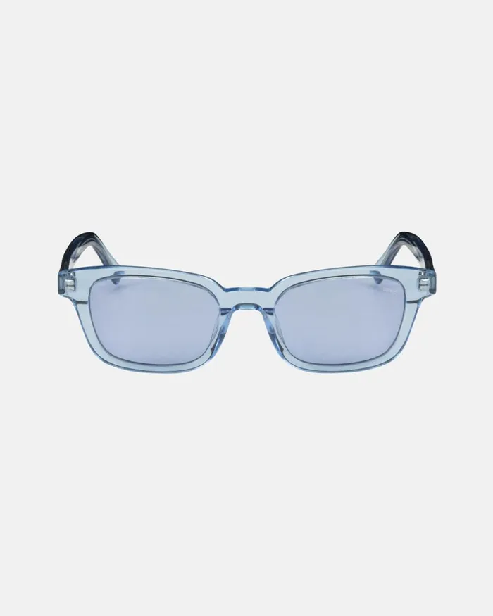 Eyewear Men Stussy OWEN SUNGLASSES Blue CrystalBlue