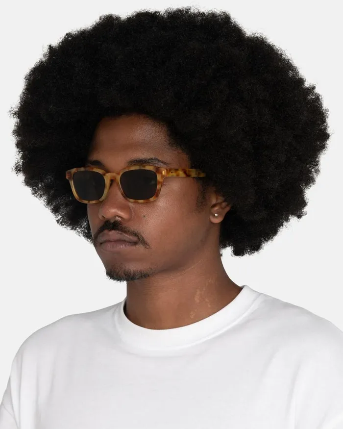 Eyewear Men Stussy OWEN SUNGLASSES Honey TortDark Green Eyewear Men Stussy OWEN SUNGLASSES Honey TortDark Green