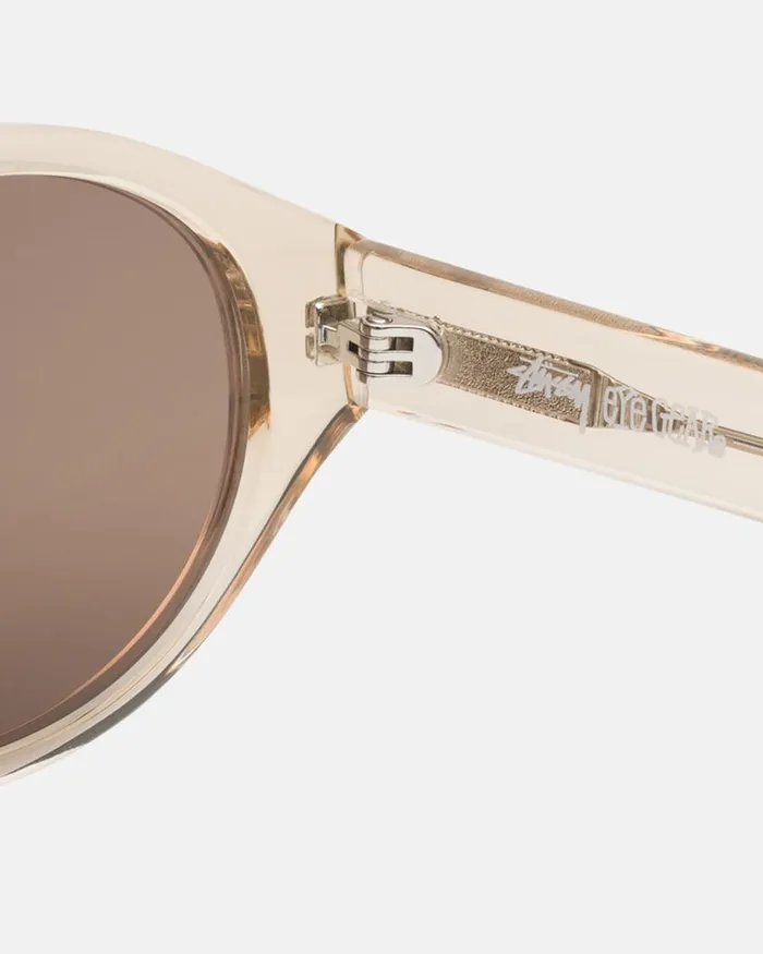 Eyewear Men Stussy PENN SUNGLASSES Beige Eyewear Men Stussy PENN SUNGLASSES Beige