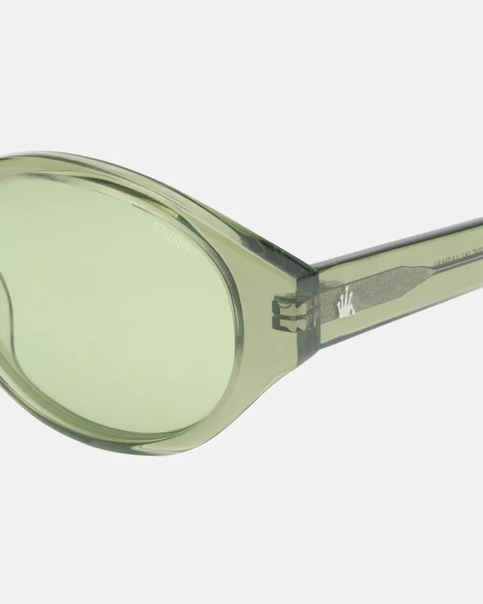 Eyewear Men Stussy PENN SUNGLASSES Green Eyewear Men Stussy PENN SUNGLASSES Green