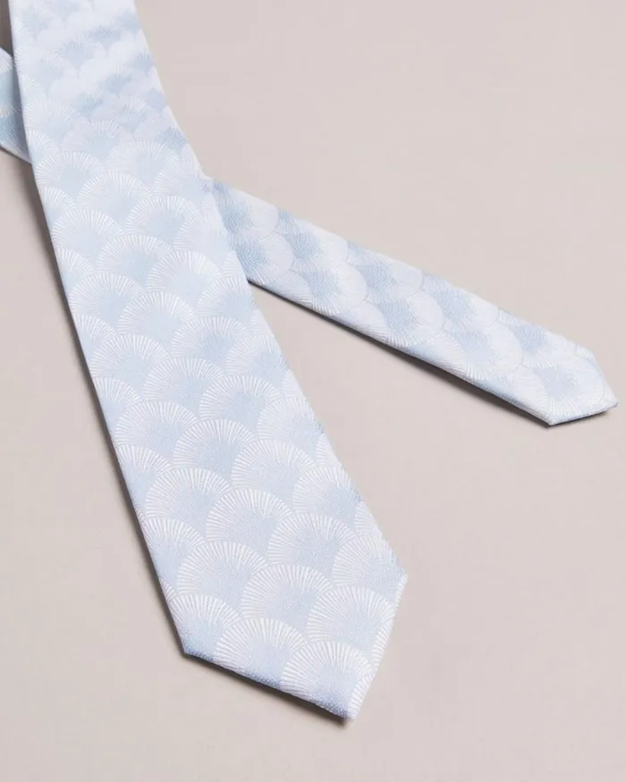 Fan Jacquard Tie Blue Men Ted Baker Ties and Bow Ties Fan Jacquard Tie Blue Men Ted Baker Ties and Bow Ties