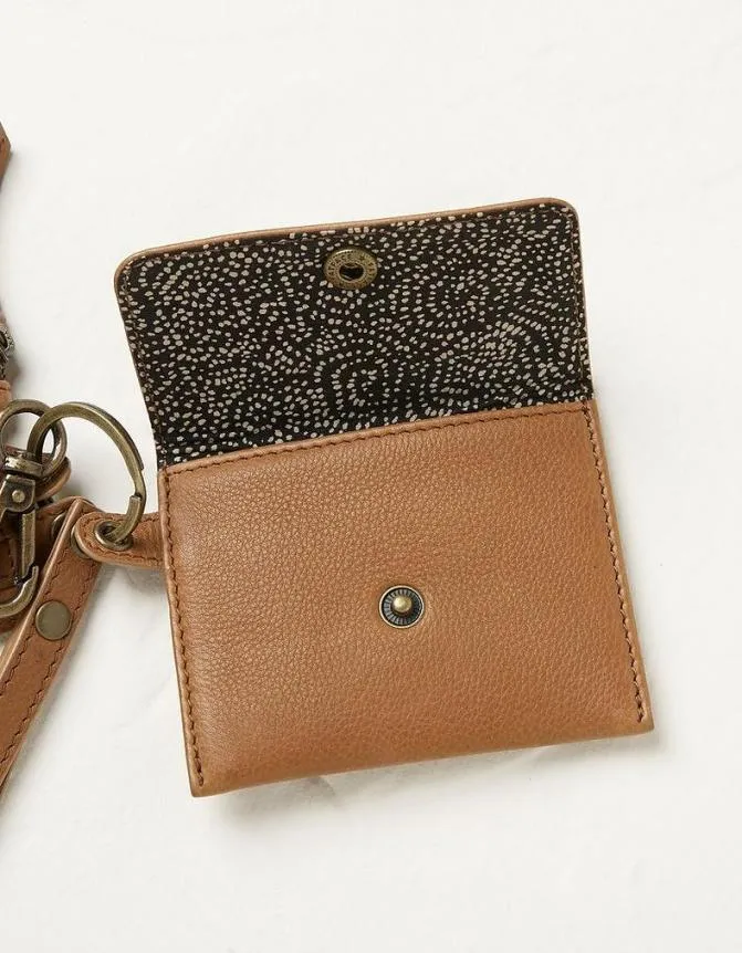 Fatface Bags and Purses 3In1 Leather Purse And Cardholder Tan 8211 Women
