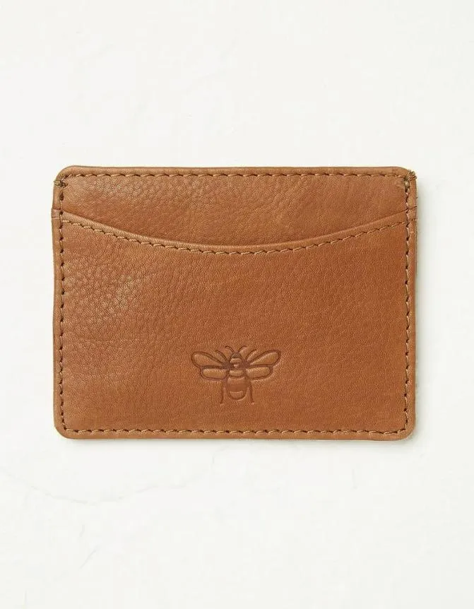 Fatface Bags and Purses Bee Card Holder Tan 8211 Women
