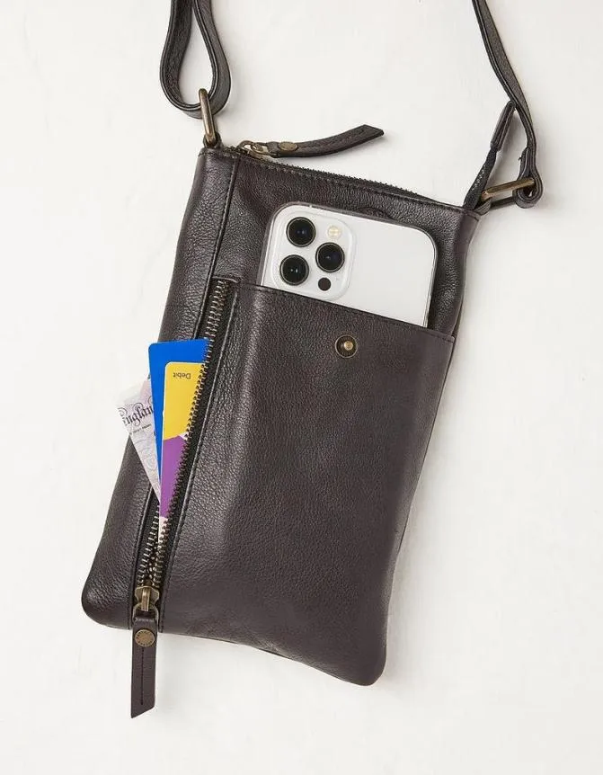 Fatface Bags and Purses Essie Multi Zip Phone Bag Black 8211 Women