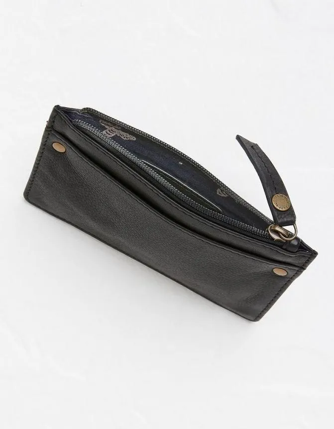 Fatface Bags and Purses Leather Large Cardholder Black 8211 Women