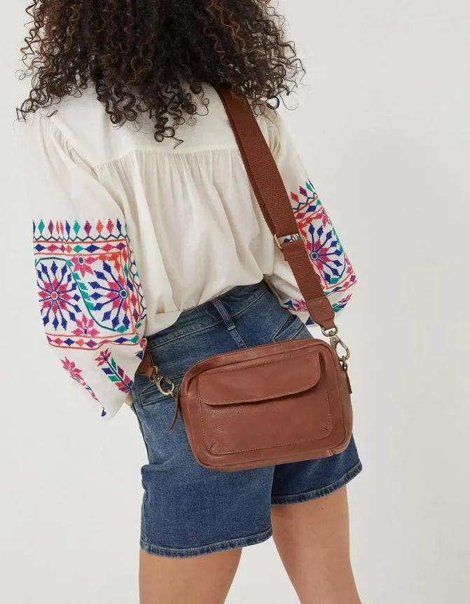 Fatface Bags and Purses Oslo Camera Bag Tan 8211 Women