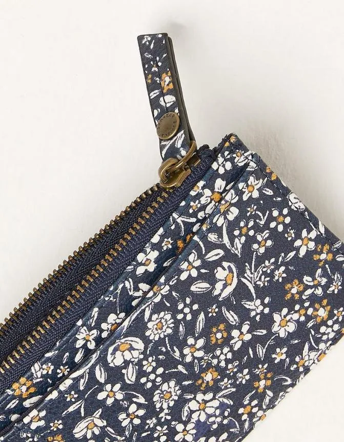 Fatface Bags and Purses Printed Cardholder Navy 8211 Women