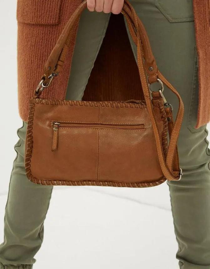 Fatface Bags and Purses The Blythe Whipstitch Crossbody Bag Tan 8211 Women