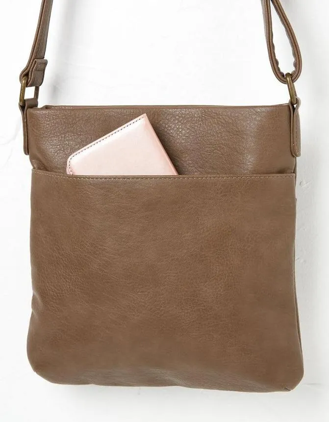 Fatface Bags and Purses The Crossbody Bag Stone Marl 8211 Women