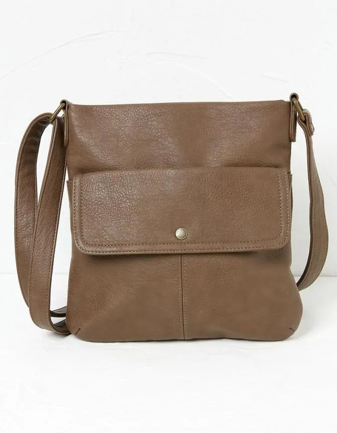 Fatface Bags and Purses The Crossbody Bag Stone Marl 8211 Women