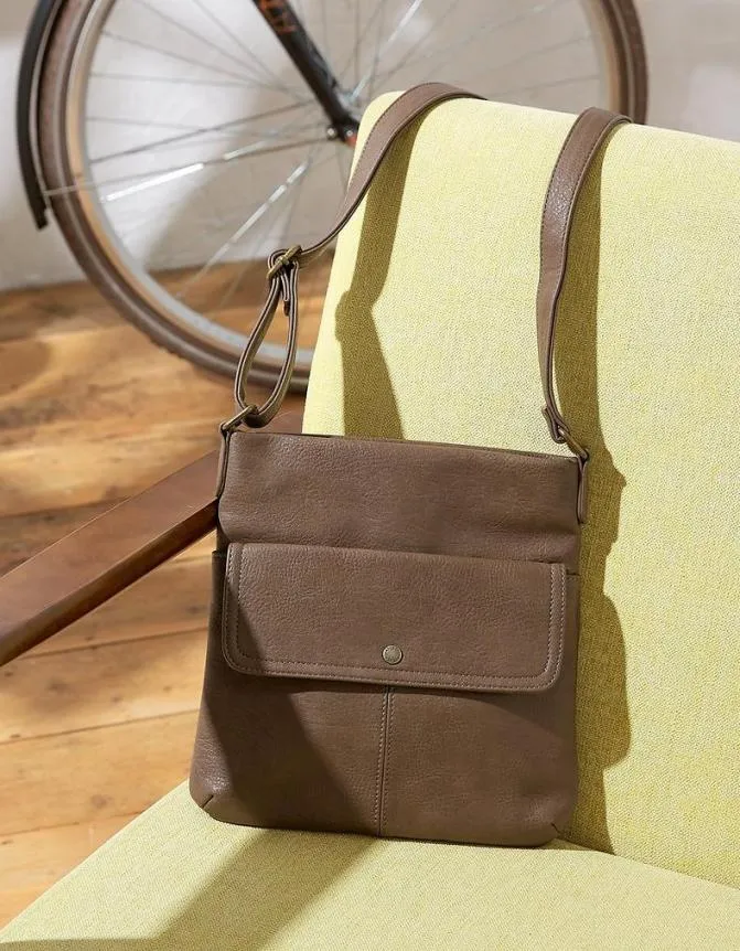 Fatface Bags and Purses The Crossbody Bag Stone Marl 8211 Women