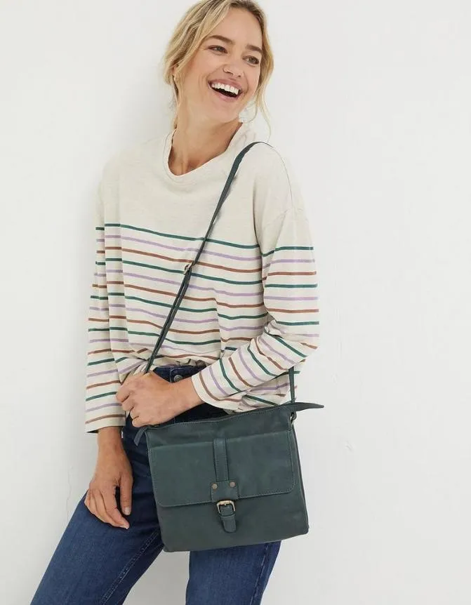 Fatface Bags and Purses The Eva Square Crossbody Bag Teal 8211 Women