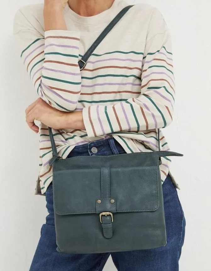 Fatface Bags and Purses The Eva Square Crossbody Bag Teal 8211 Women