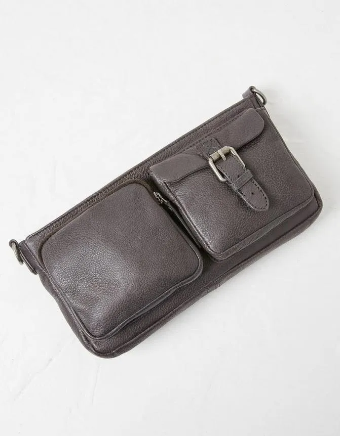 Fatface Bags and Purses The Lara Utility Crossbody Bag Charcoal 8211 Women