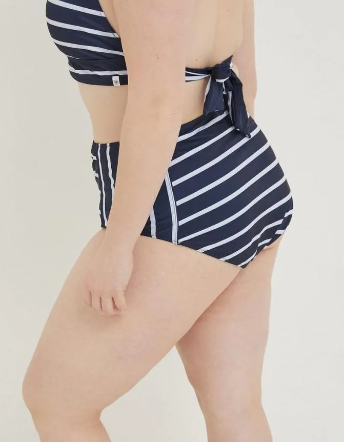 Fatface Beachwear and Swimwear Breton High Waisted Bikini Bottoms Navy 8211 Women Fatface Beachwear and Swimwear Breton High Waisted Bikini Bottoms Navy 8211 Women