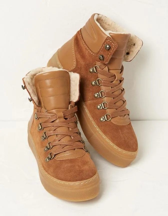 Fatface Boots Georgie Hybrid Hiker Boots Tan 8211 Women