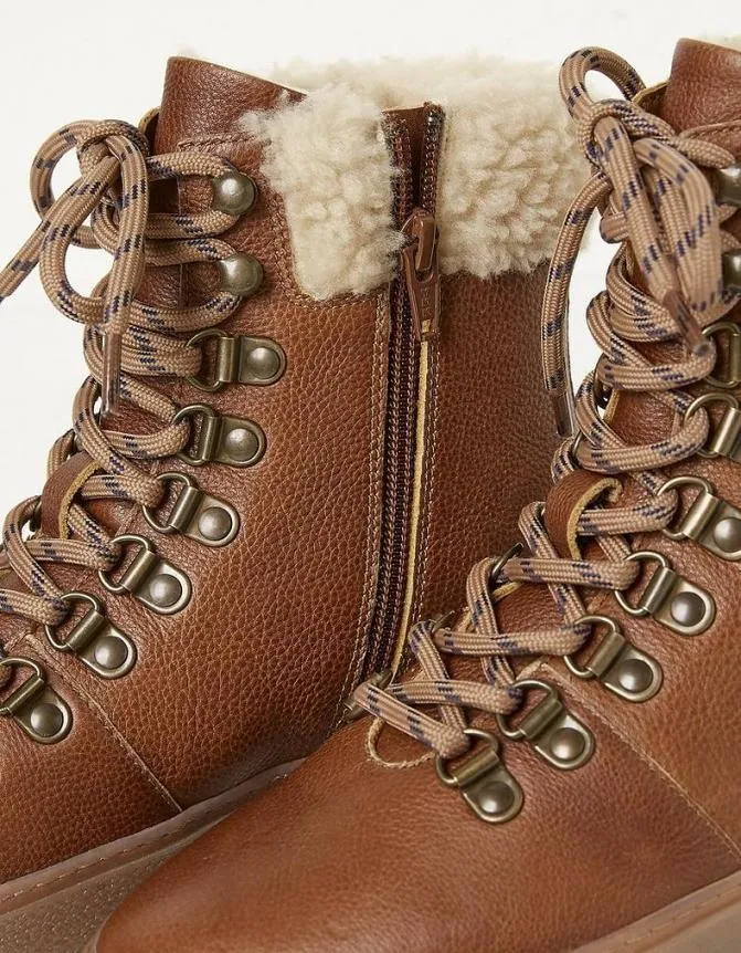 Fatface Boots Romy Hybrid Hiker Ankle Boot Tan 8211 Women