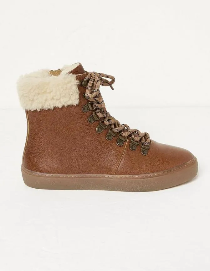 Fatface Boots Romy Hybrid Hiker Ankle Boot Tan 8211 Women