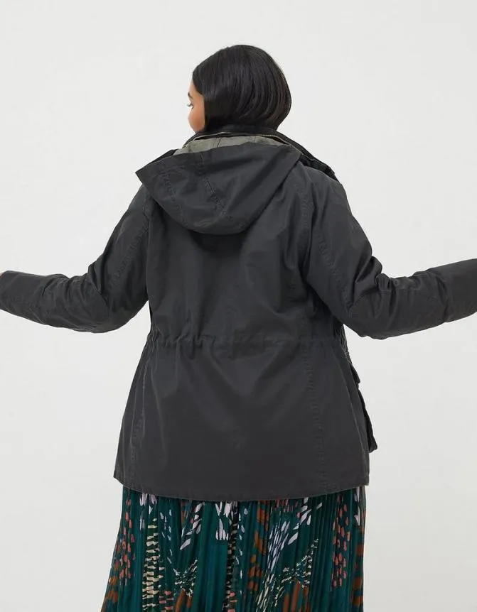 Fatface Coats and Jackets Sussex Heritage Coat Vintage Black 8211 Women