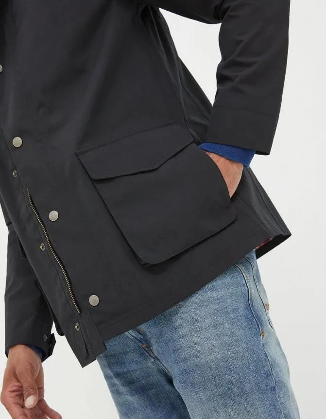 Fatface Coats and Jackets Truro Waterproof Jacket Black 8211 Men