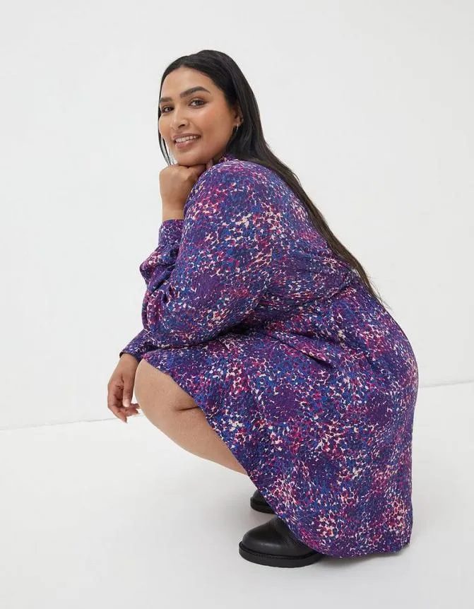 Fatface Dresses Charlie Spot Shirt Dress Navy 8211 Women