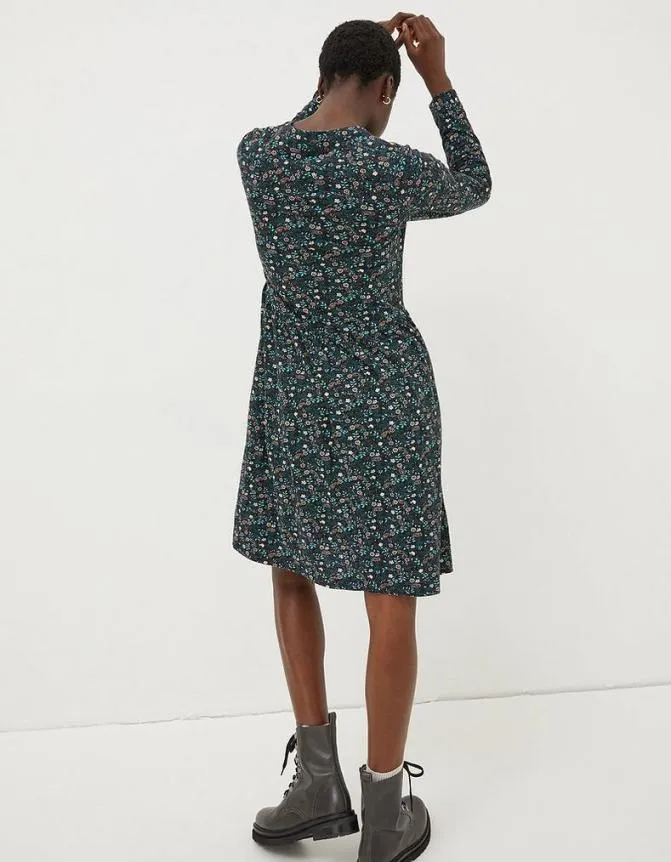 Fatface Dresses Elsie Evergreen Jersey Dress Black 8211 Women