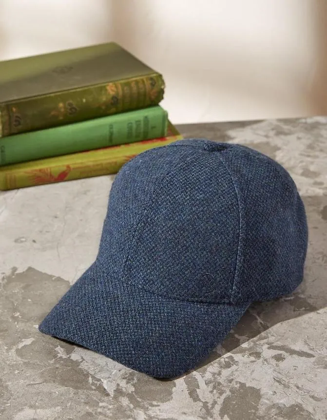 Fatface Hats Tweed Cap Blue 8211 Men