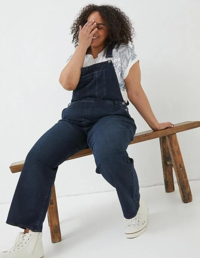 Fatface Jeans and Dungarees Banbury Dungarees Dark Blue 8211 Women