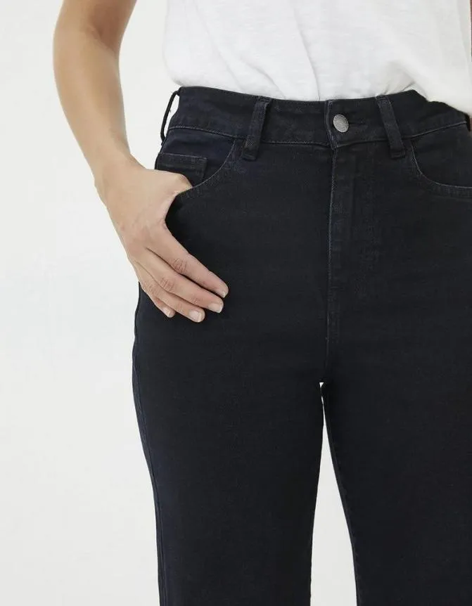 Fatface Jeans and Dungarees Elise Wide Leg Jeans Dark Blue 8211 Women