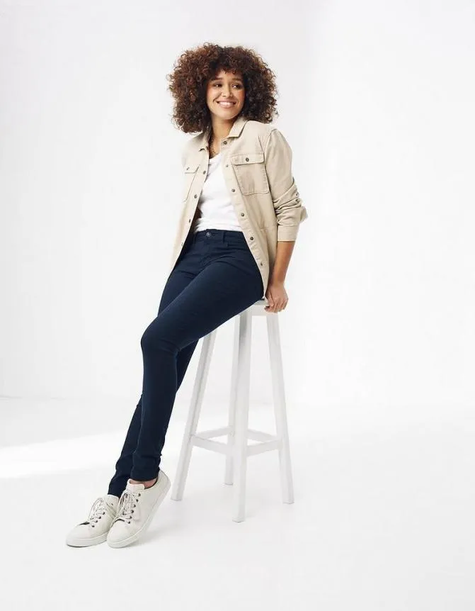 Fatface Jeans and Dungarees Five Pocket Jegging Navy 8211 Women