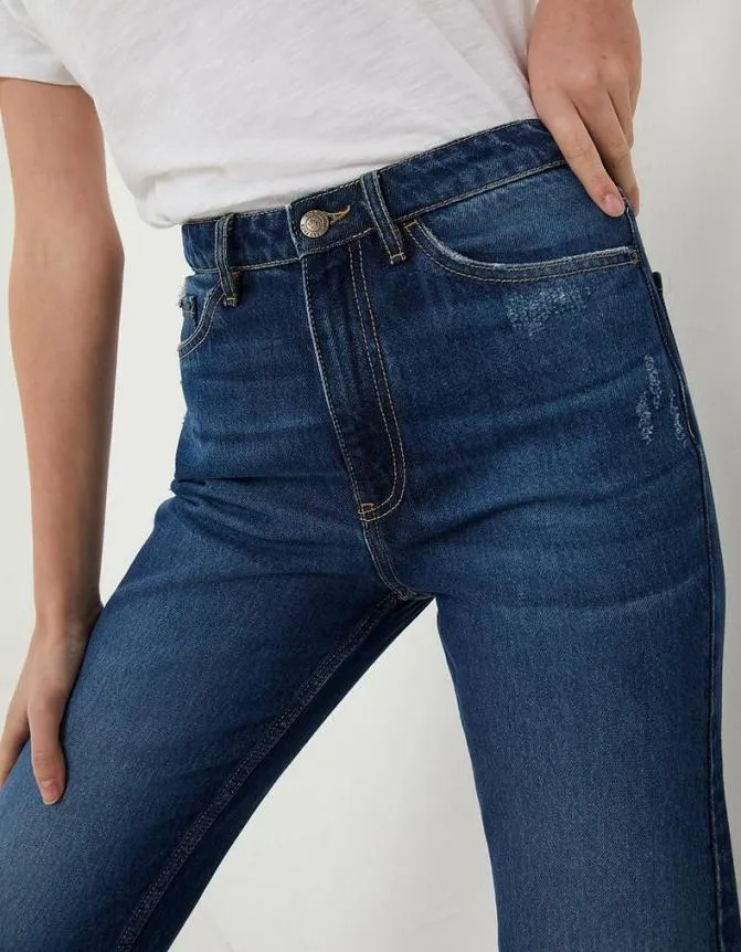 Fatface Jeans and Dungarees Mom Jeans Mid Wash 8211 Women