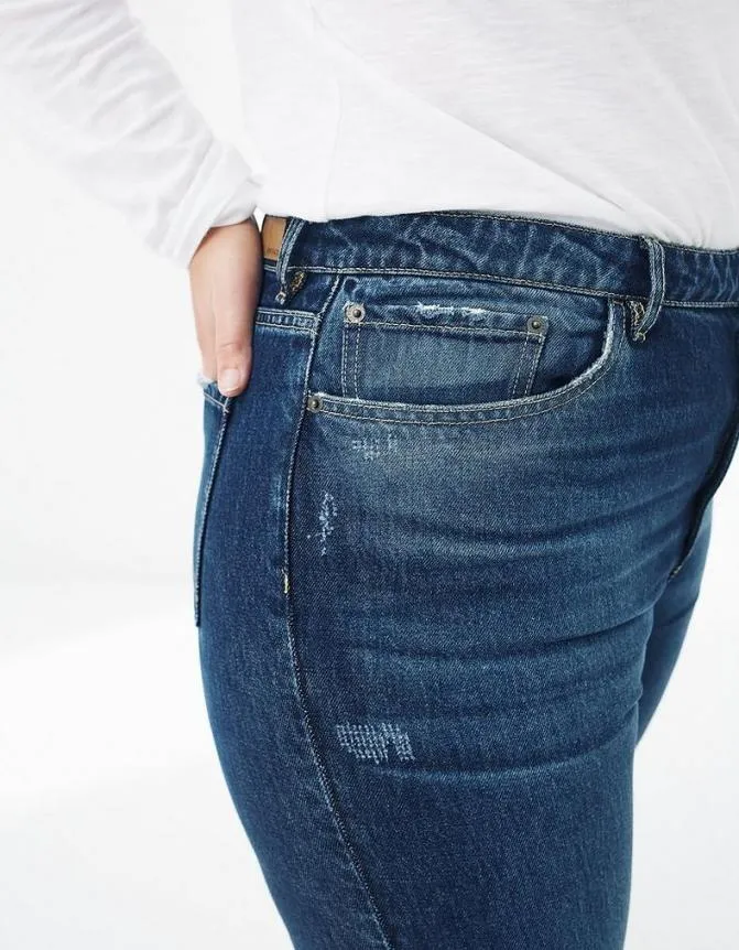 Fatface Jeans and Dungarees Mom Jeans Mid Wash 8211 Women