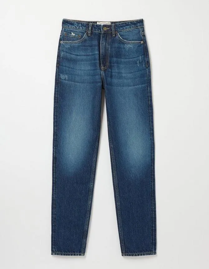Fatface Jeans and Dungarees Mom Jeans Mid Wash 8211 Women