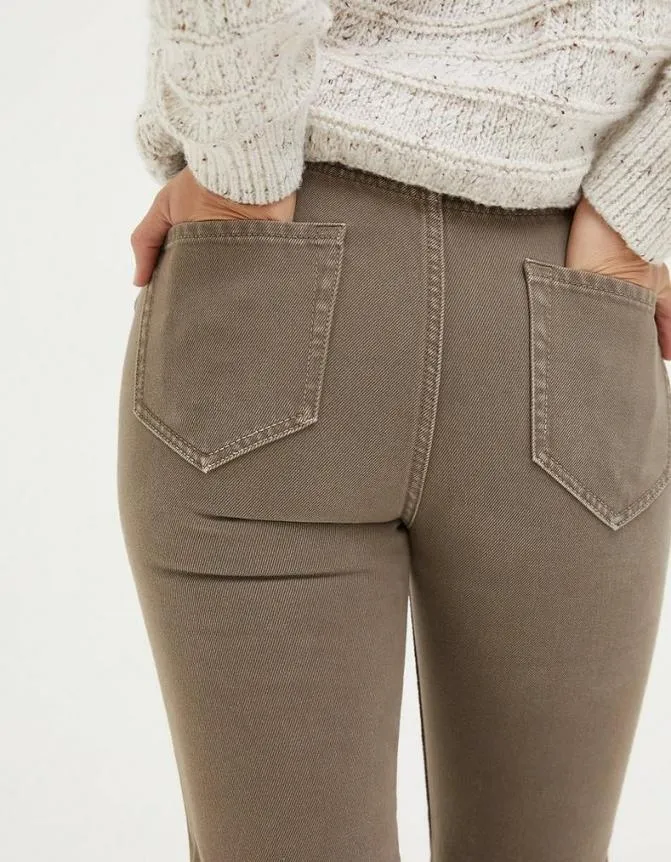 Fatface Jeans and Dungarees Sutton Straight Brown 8211 Women