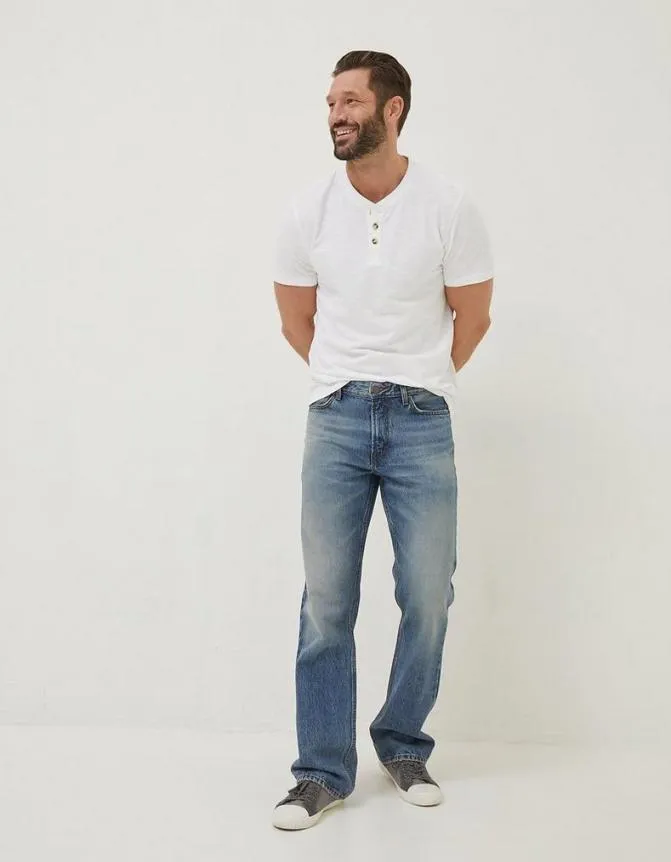 Fatface Jeans Bootcut Authentic Wash Jeans Denim 8211 Men