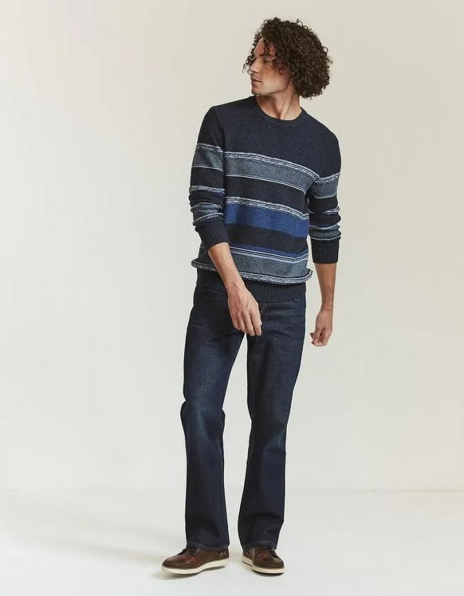 Fatface Jeans Bootcut Dark Vintage Wash Jeans Denim 8211 Men