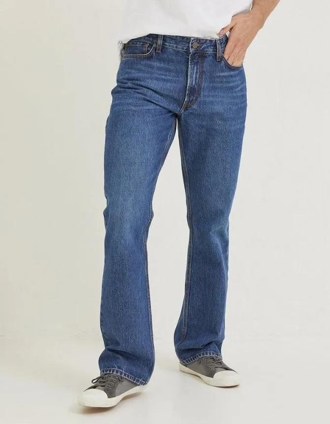 Fatface Jeans Bootcut Stone Wash Jeans Denim 8211 Men
