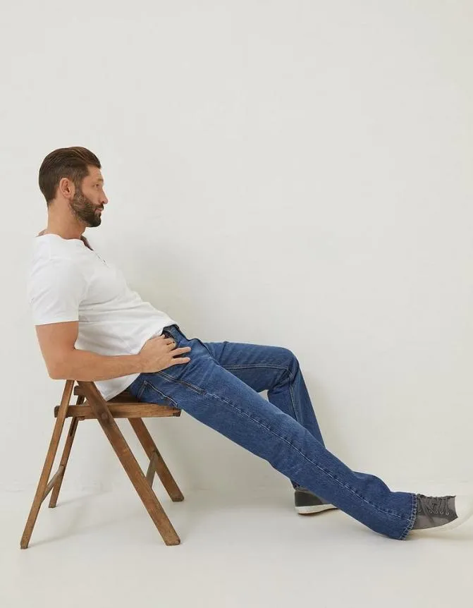 Fatface Jeans Bootcut Stone Wash Jeans Denim 8211 Men