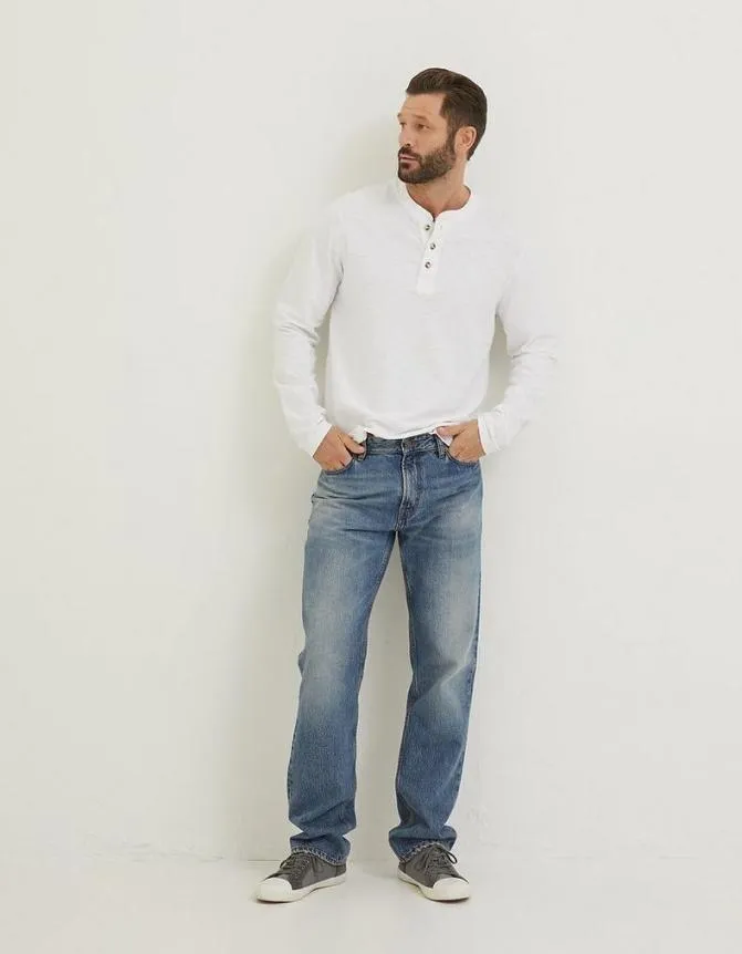 Fatface Jeans Straight Authentic Wash Jeans Denim 8211 Men