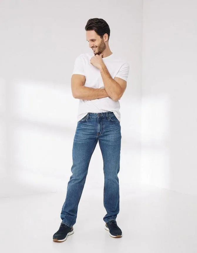 Fatface Jeans Straight Stone Wash Jeans Denim 8211 Men