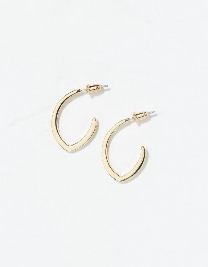 Fatface Jewellery Laura Enamel Hoops Gold 8211 Women