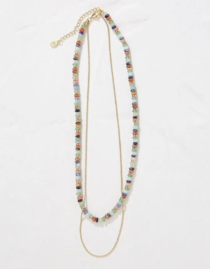 Fatface Jewellery Multi Stone Layer Necklace Multi 8211 Women
